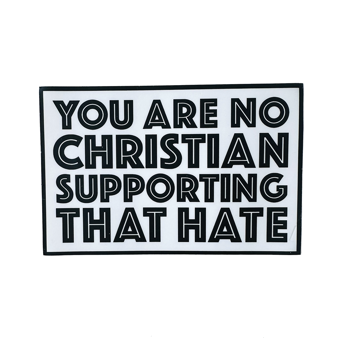Bumper Sticker by Fryed Candy - Text sign on a white background with black text.