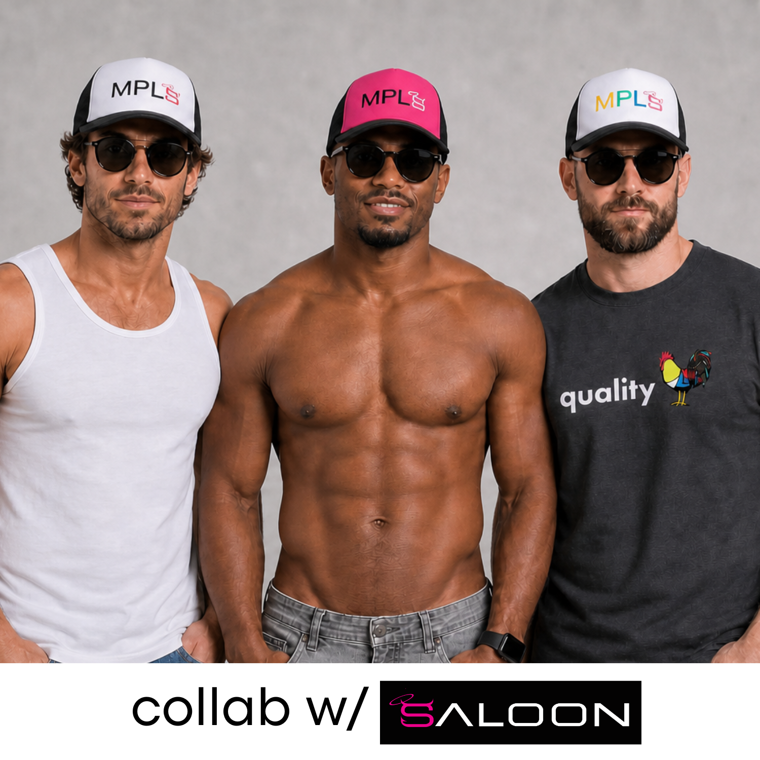 Saloon Collaboration Hats